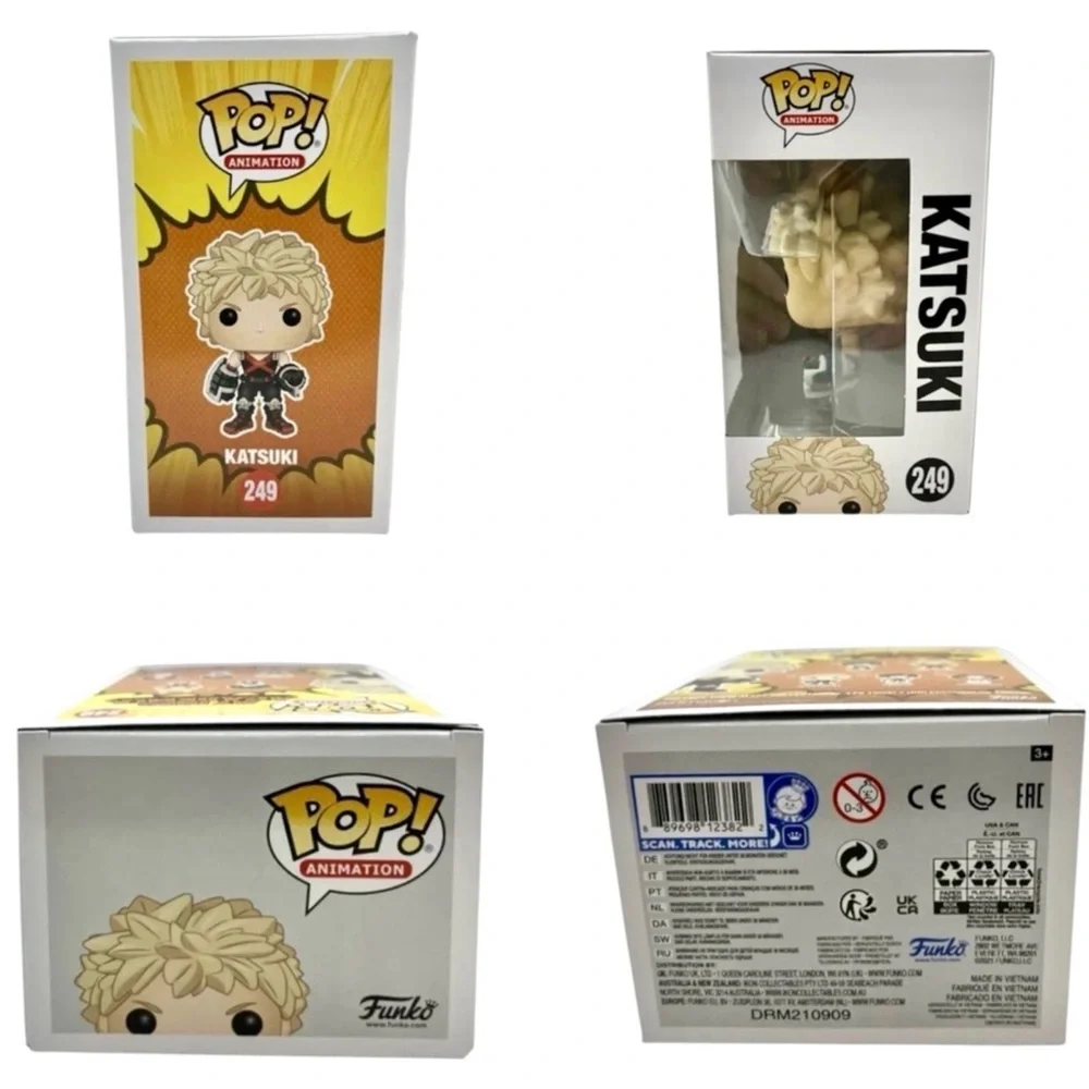 Funko Pop~Animation~My Hero Academia~Todoroki #372 and Funko Katsuki #249 (NWT)